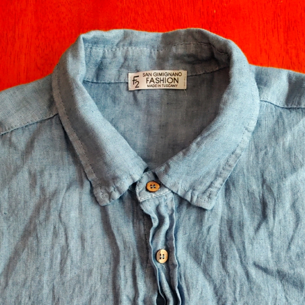 Handmade Italian Linen Shirt